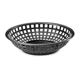 thumbnail of TABLECRAFT - 1075BK/36 - Pack de 36 Uds - Cesta Redonda - 20.3 cm día. x 5.1 cm de alto - Negro