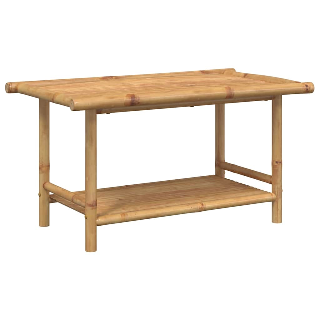 vidaXL Couchtisch 90x50x45 cm Bambus