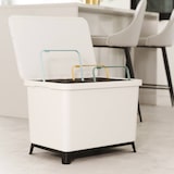 thumbnail of Keden Systema Mülleimer mit 3 Fächern à 10 l in Weiß