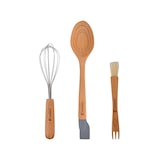 thumbnail of BERGNER - Set di 3 utensili da cucina multifunzione Genius 2 in 1 in acciaio inox e silicone