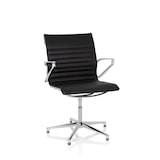 thumbnail of Sedia da conferenza / Sedia da visitatori PARIBA V IV Pelle Nero hjh OFFICE