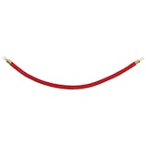thumbnail of Securit® Fluwelen Koord voor Afzetpaal "Classic" - Rood - Gouden Eindkappen - 150cm