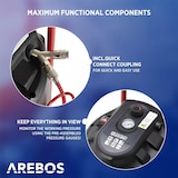 thumbnail of Compressore ad Aria Compressa 1500W | 30l | incluso set da 13 Pezzi