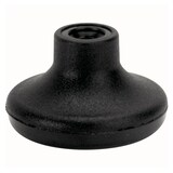 thumbnail of WAGNER Möbelgleiter - Durchmesser Ø 20/50 x 30 mm, Bohrung Ø 8 mm, Kunststoff schwarz, zum Überstulpen - 01004501