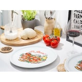 thumbnail of CreaTable Milano La Pizza Pizzateller 4-tlg Porzellan