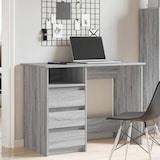 thumbnail of vidaXL Schreibtisch Grau Sonoma 102x50x75 cm Holzwerkstoff