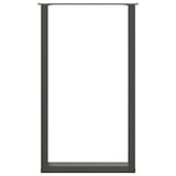 thumbnail of Helloshop26 - Set di 2 gambe per tavolo da bar a forma di U 60 x 100 cm con moderna regolazione dell'altezza in acciaio antracite 02_0057478