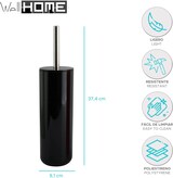 thumbnail of WellHome - Edelstahl-Toilettenbürstenhalter Ø9,1x37,4 cm in Schwarz - In-aqua