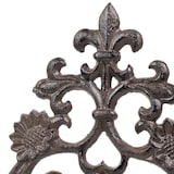 thumbnail of Schlauchhalter Gusseisen Braun Antik Wandhalterung Gartenschlauchhalter Vintage Design Wandmontage 32x29x15,5 cm wetterfest Gartendeko Gartenhalter