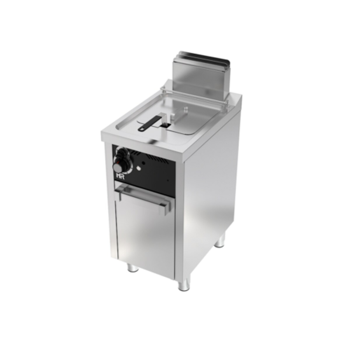 Serie 600 8-liter gasfriteuse op kast