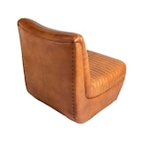 thumbnail of Fauteuil détente cuir L56 x P81 x H71 - Assise 36 cm