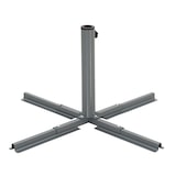 thumbnail of Tarrington House Soporte de sombrilla Kaglana, acero, 83 x 83 cm, 2.8 kg, gris