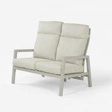 thumbnail of Sofá de exterior reclinable, Aluminio, Color Gris, 82x112x126