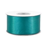 thumbnail of 38mm Satinband 25m Schleifenband Geschenkband Dekoband Breites Stoffband Petrol