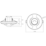 thumbnail of Theben Bewegungsmelder LUXA 103-100 UA WH 1030045