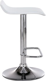 thumbnail of CHEFGASTRO 2er Set Barhocker SPLIT HxBxT 65x38x41cm Kunstleder Weiß Barstuhl
