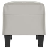 thumbnail of Helloshop26 - Sitzbank 70 x 35 x 41 cm hellgrauer Mikrofaserstoff 02_0010694