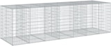 thumbnail of vidaXL Gabione mit Deckel 350x100x100 cm Verzinktes Eisen
