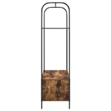 thumbnail of vidaXL Kleiderständer Braun Eichen-Optik 100 x 44 x 160 cm