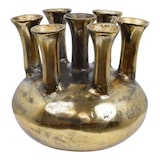 thumbnail of LOFT42 Jenna Tulpenvaas XL - 7 Toeters - Antique Goud - Aluminium