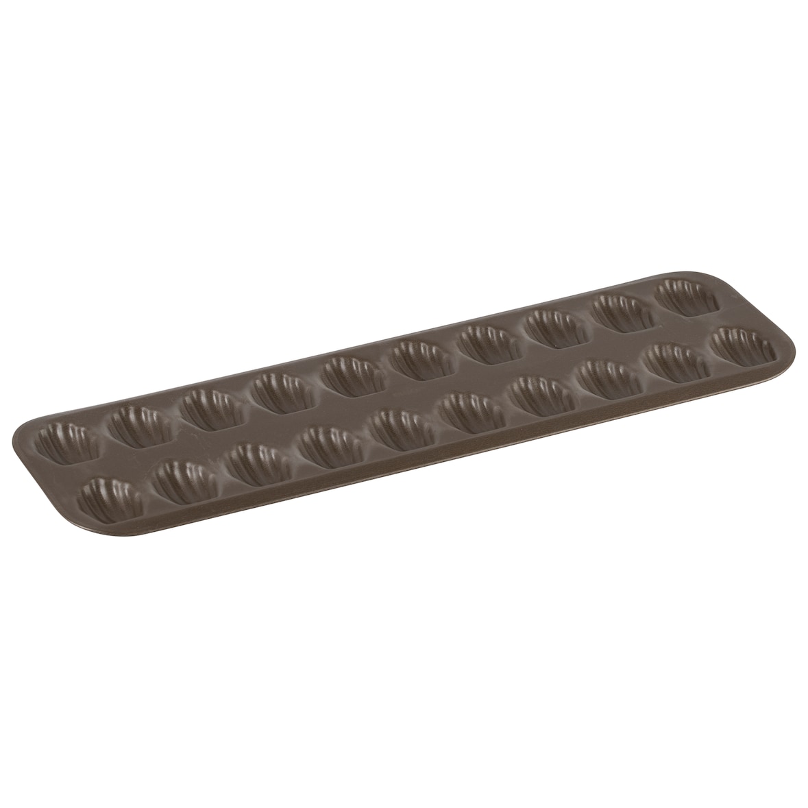 Gobel - Plaque 20 madeleinettes - antiadhérente - 395 x 125 x 13 mm - 264510