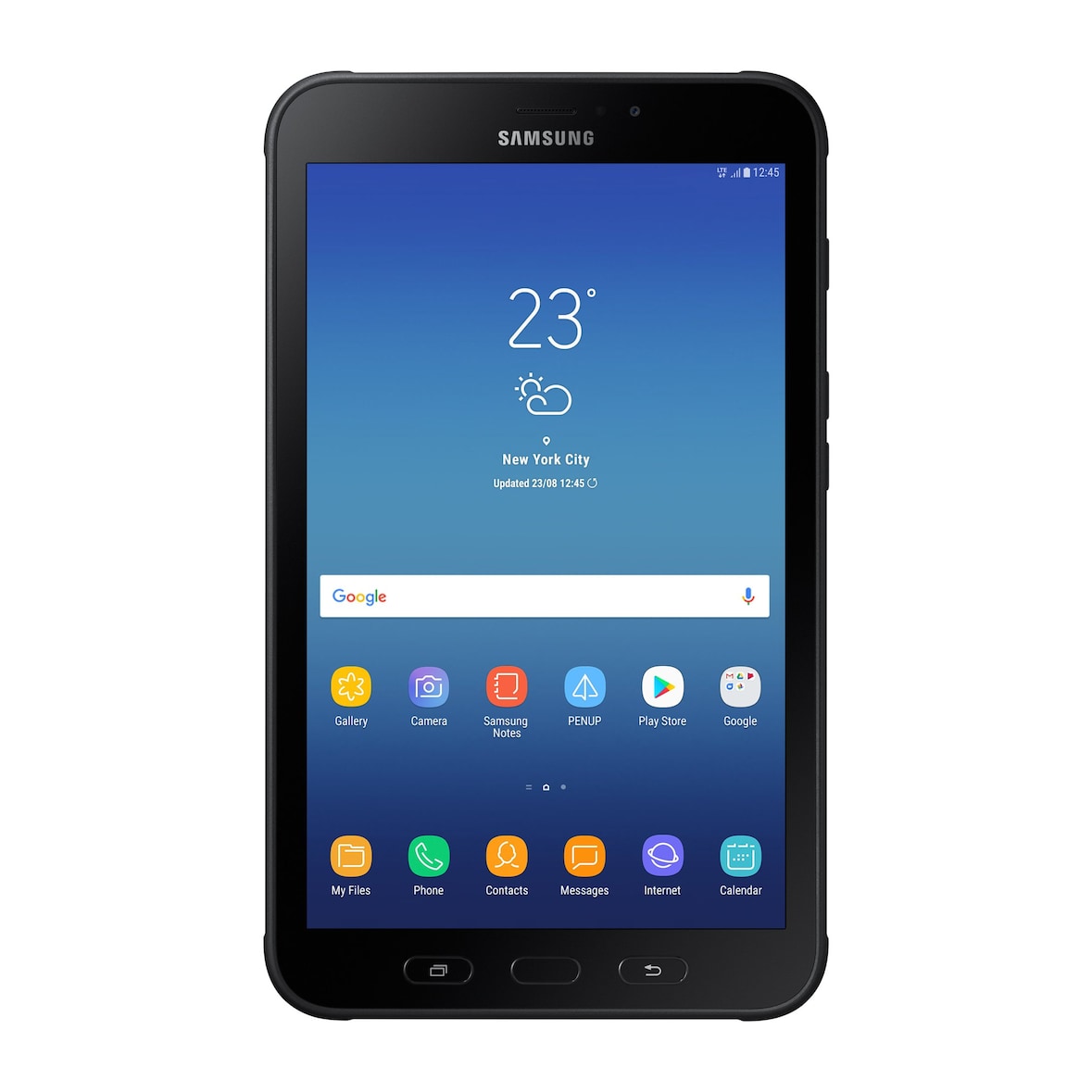 Samsung Galaxy Tab Active2 SM-T395N 4G LTE 16 GB 20,3 cm (8 Zoll) Samsung Exynos 3 GB Wi-Fi 5 (802.11ac) Android 7.1 Schwarz