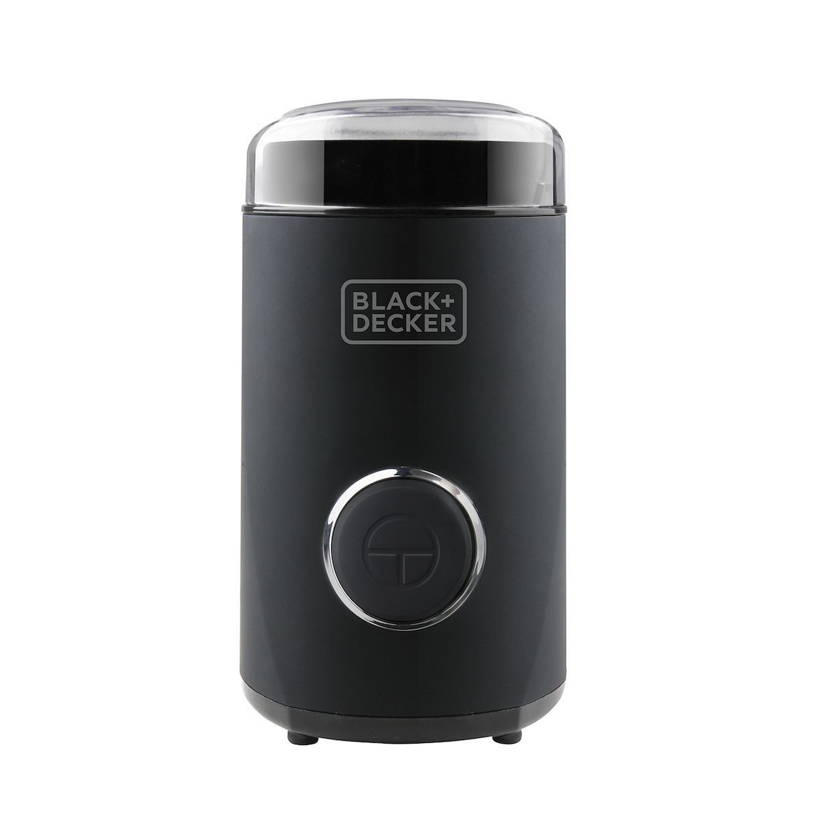 BLACK+DECKER BXCG150E Elektrische Kaffee-, Nuss-, Gewürz- und Saatenmühle, 150 W Leistung, 50 g Fassungsvermögen, Edelstahlbehälter und -klingen