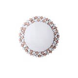 thumbnail of Wandspiegel Rowena 1800 Silber / Rosé