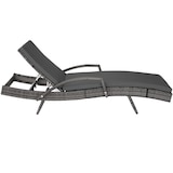 thumbnail of Aluminium Rattan Sonnenliege Océane