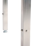 thumbnail of Romux® Edelstahltisch für Gastronomie Zentraltisch ohne Regal 800x700x850 mm Zerlegbar | Arbeitstisch aus Edelstahl Korrosionsbeständig
