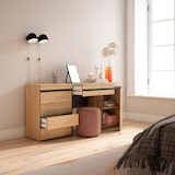 thumbnail of Cassettiera, Tavolo da toeletta, Tavolo da Trucco, stoccaggio, 177x35x75cm, Con cassetto, Cassettiera, Stile moderno, Rovere _ 452_13