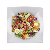 thumbnail of MONOUSO - Plato Duro Reutilizable PP Hondo Blanco "Nice" 18cm (15 Uds)