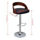 thumbnail of vidaXL Barhocker 2 Stk. Bugholz