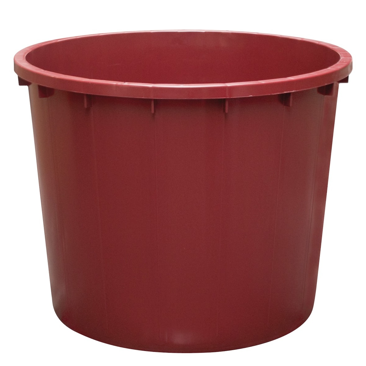 GILAC Baquet rond renforcé - de 110 L à 500 L - bordeaux - 500 L - Bordeaux G115444