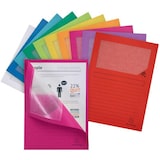 thumbnail of Exacompta 25er Packung Fenstermappen mit Organisationsdruck aus Recycling-Karton 120g Forever, für Format DIN A4