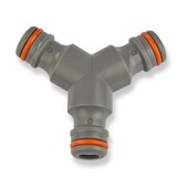 thumbnail of Kunststoff Y-Verteiler Abzweig Wasserverteiler Steckkupplung Schlauchverteiler
