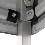 thumbnail of Faltbarer Faltpavillon 2X2 Weiß mit wasserdichtem PVC überzogen