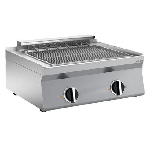 Elektro Vaporgrill 2 Heizzonen Fläche 540x420mm Tischgerät