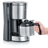 thumbnail of Máquina de café térmica SEVERIN KA4847; Para 8 chávenas / 1,25L; Função de manter quente até 35 min; Desliga automaticamente; 1000W