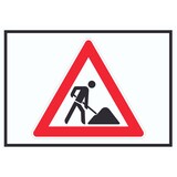 thumbnail of Achtung Baustelle Symbol Schild Arbeitsstelle A5 (148x210mm)