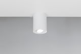 thumbnail of Aufbaustrahler Aufbauleuchte SKAND 1 WHITE GU10 Deckenleuchte rund weiß Schwenkbar EDO777101 EDO