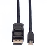thumbnail of VALUE DisplayPort Kabel, DP ST - Mini DP ST, schwarz, 3 m