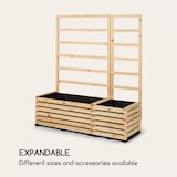 thumbnail of Modu Grow 50 Hochbeet 50 x 45 x 50 cm Kiefernholz kiefer Braun