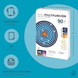 thumbnail of Folios A4 90gr 50 hojas, Papel Multiusos para Impresora, Folios para Impresoras Láser y de Inyección, Para uso Oficina,Material Escolar- m-office