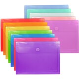 thumbnail of Pack 5 Sobres Polipropileno Tamaño Folio Plus (335x250mm) con fuelle de 30 mm Multiline Mint