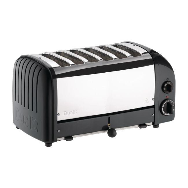 Grille-pain aluminium noir 6 fentes, 3000 W, 220 V - MONO