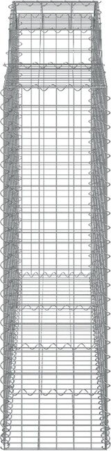 thumbnail of vidaXL Gabionen mit Hochbogen 7 Stk. 200x50x140/160cm Verzinktes Eisen