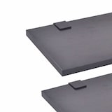 thumbnail of vidaXL 7-tlg. Badmöbel und Waschbecken Set Schwarz