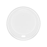 thumbnail of MONOUSO - Tapa Travel con Agujero PS para Vaso Cartón Blanca Ø9,0cm (1000 Uds)