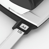 thumbnail of LEITZ Perforatore in metallo da Ufficio, Capacità fino a 30 Fogli, Blu, Guida di Arresto con Barra di Selezione del Formato, Gamma NeXXt, 50080035